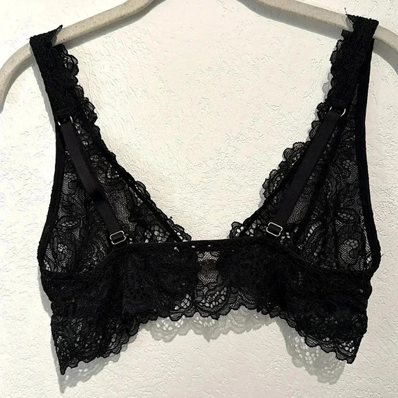 Savage X Fenty Romantic Corded Lace Front-Closure Bralette size S - Picture 3 of 11